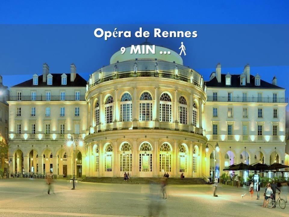 Ty Nid Studio Rennes Hypercentre Hoche-St-Anne Bagian luar foto
