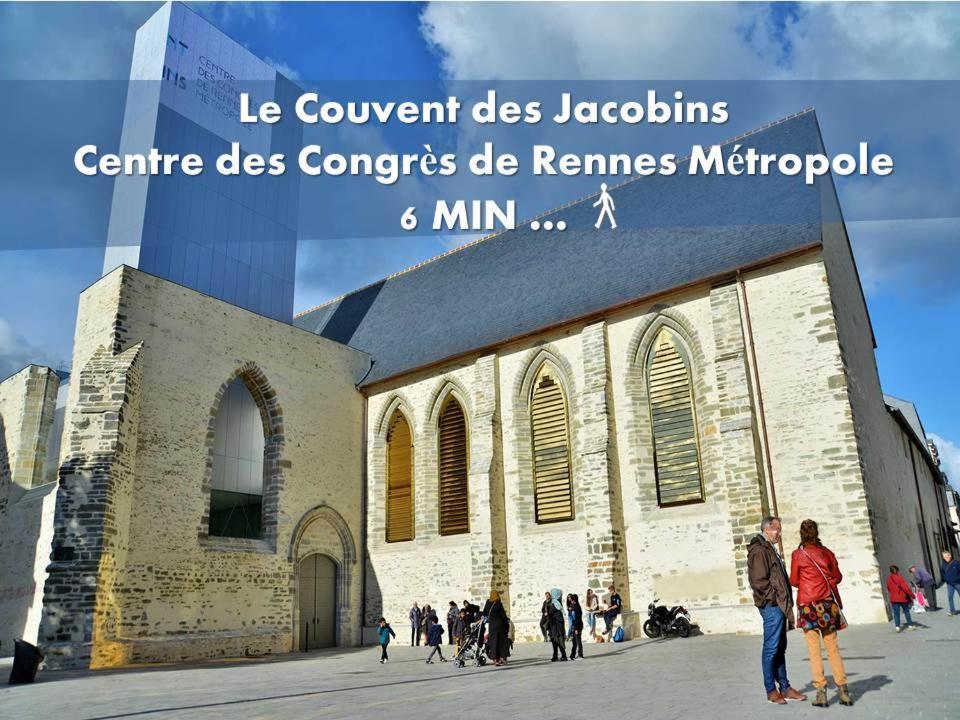 Ty Nid Studio Rennes Hypercentre Hoche-St-Anne Bagian luar foto